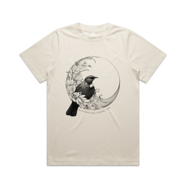 Aotearoa / New Zealand Made - Womens Heavy Tee Thumbnail