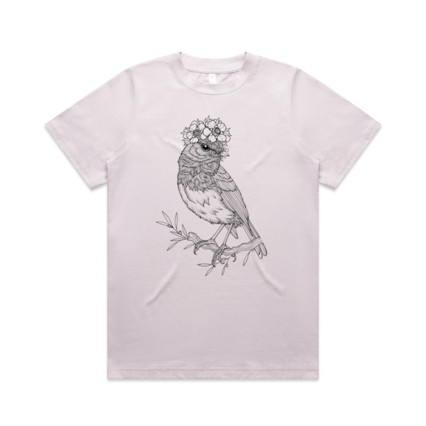 Nice hat. Toutouwai & Mānuka  - Womens Heavy Tee Thumbnail