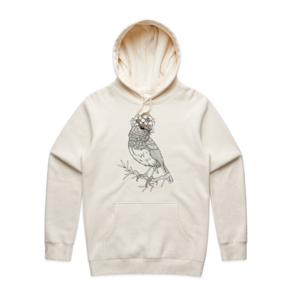 Nice hat. Toutouwai & Mānuka  - Mens Stencil Hoodie Thumbnail