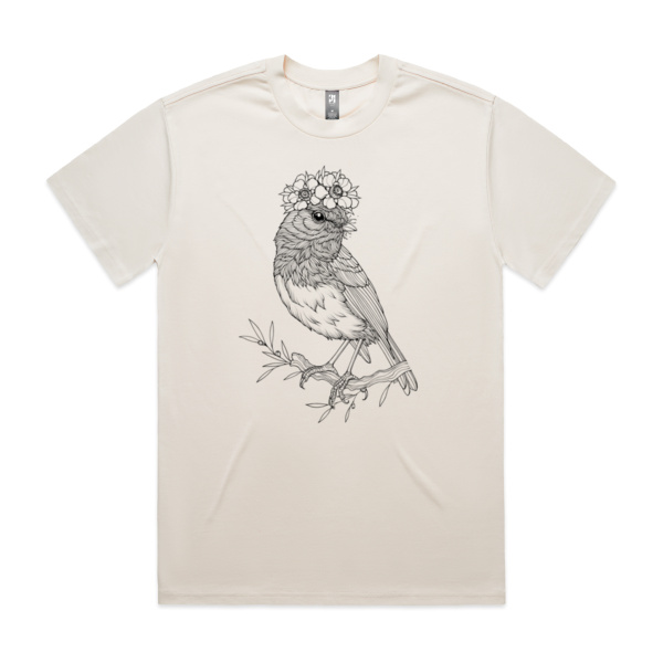 Nice hat. Toutouwai & Mānuka  - Mens Heavy Tee Thumbnail